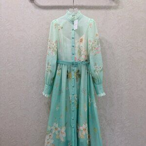 Zimmermann gradient print dress